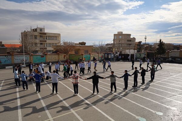 مانور زلزله در آذربایجان غربی