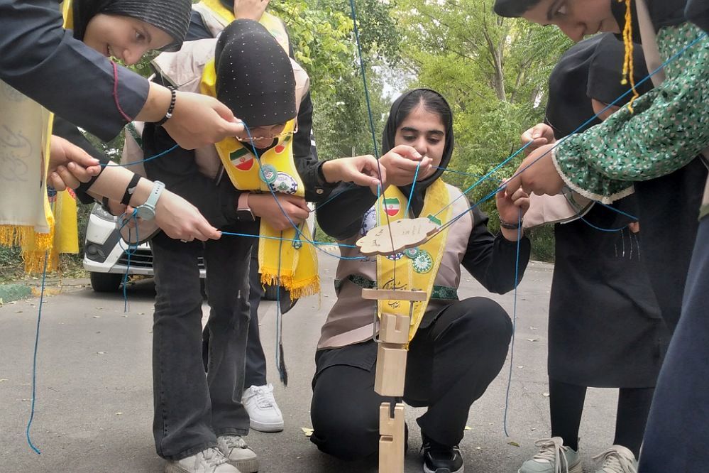 حال و هوای روز اول دوازدهمین پیش اردوی ملی دختران شهرستان های استان تهران