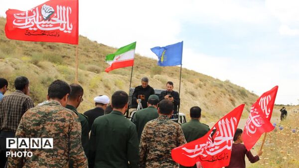 پیاده روی جاماندگان اربعین حسینی در شهرستان مارگون 