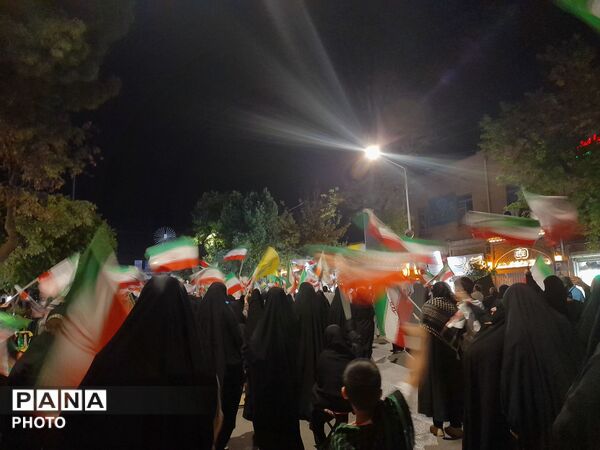  هفتاد و چهارمین موج اقتدار مردم شهرستان نیشابور 
