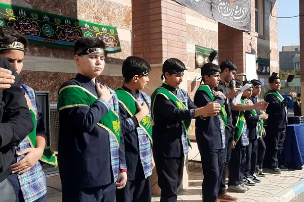 مراسم شهادت حضرت فاطمه (س) در ناحیه دو شهرری 