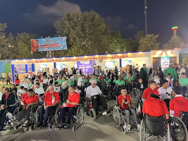 همایش بزرگ ویلچر رانی در جشنواره خانواده ورزش مشهد