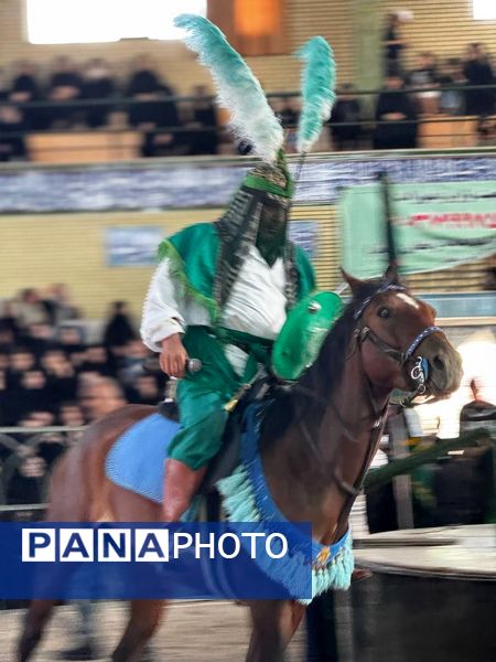 مراسم سنتی تعزیه‌خوانی در شهر ارمغان‌خانه زنجان 
