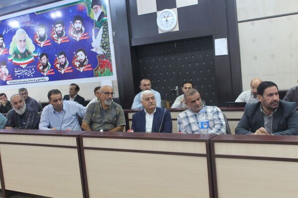 جلسه انتخاب هیأت مدیره حامیان پردیس دانشگاه تهران در گلوگاه 