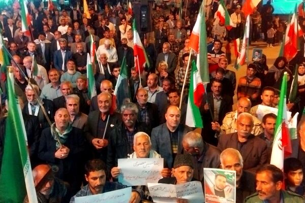 برگزاری هشتاد و هشتمین تجمع بیعت با رهبری با حضور مردم نورآباد