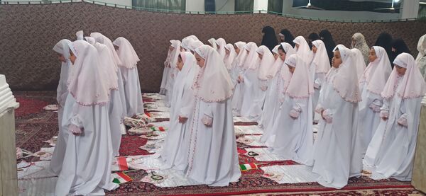 جشن تکلیف دختران در شهر قاضی