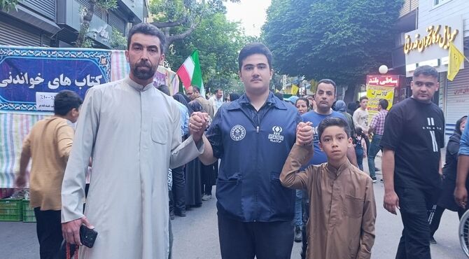 رهروان غدیر در اسکو؛ وقتی عشق به ولایت، مسیرِ خدمت می‌شود