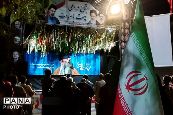 حضور غیور مردمان فردوسیه، در صدمین شب اجتماعات