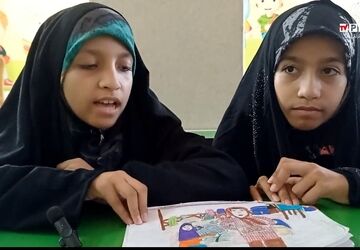 شکوهِ حماسه اربعینی در قاب نقاشی