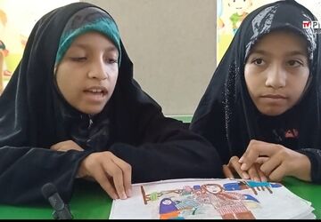 شکوهِ حماسه اربعینی در قاب نقاشی