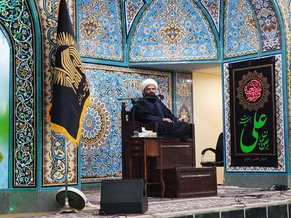 مراسم احیای شب های قدر در آرامگاه شهید سید حسن مدرس (ره) شهرستان کاشمر 