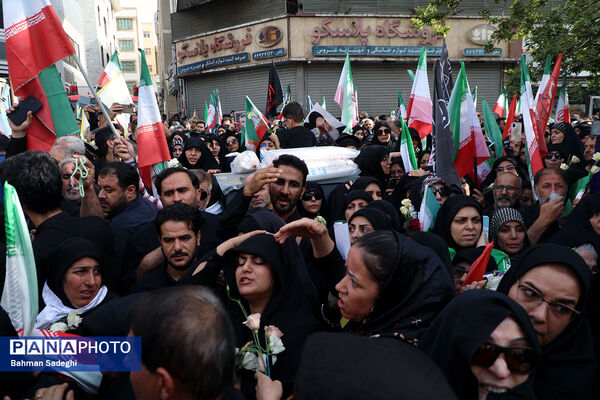 تشییع شهدای اقتدار در تهران - 2