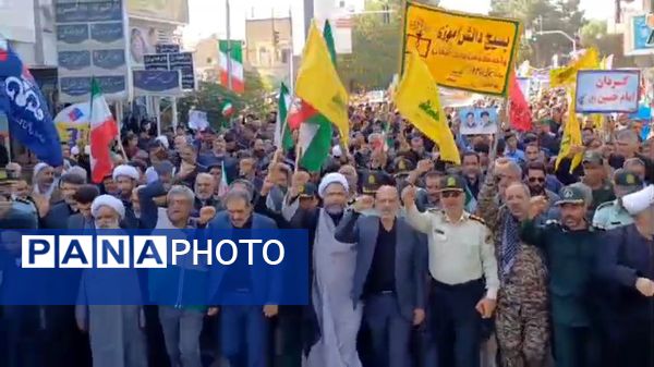 بزرگداشت یاد سید حسن نصرالله در تربت حیدریه 