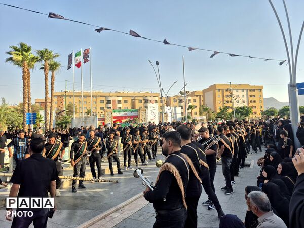 گلستان شهدا میزبان کاروان تاسوعای حسینی شد