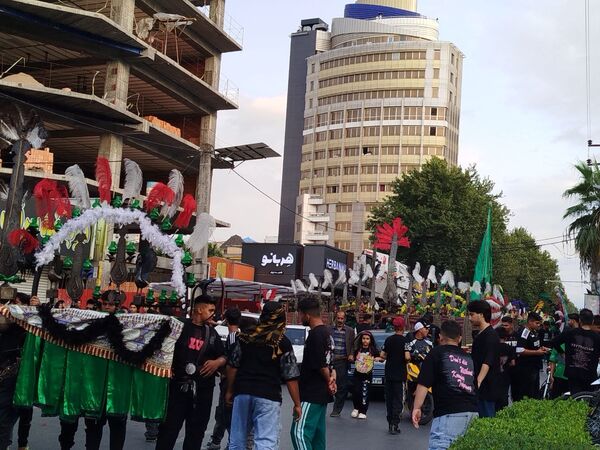 آیین علم‌گردانی ماه محرم در آمل