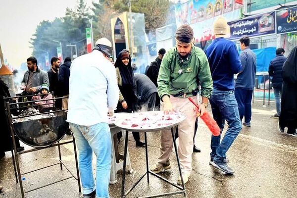 گلزار شهدا کرمان - ۱۲ دی ماه