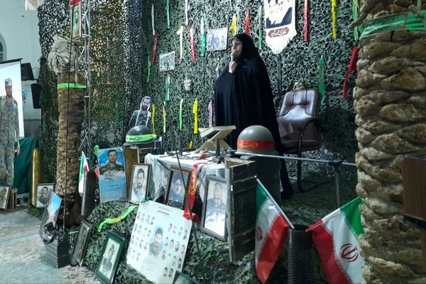 پاسداشت ششمین سالگرد شهید سلیمانی در روستای جعفرآباد قم