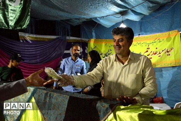 جشن کیلومتری غدیر در بهارستان‌دو