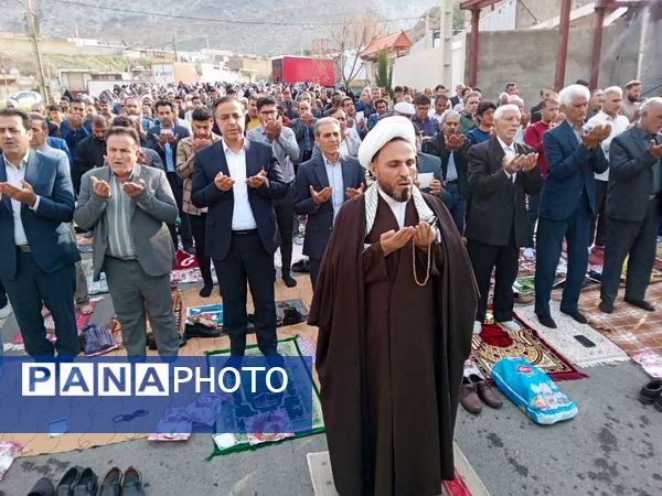 نماز عید فطر در پلدختر و معمولان