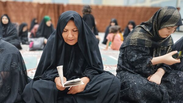  مراسم پرفیض زیارت عاشورا در شب چهارم محرم در مارگون
