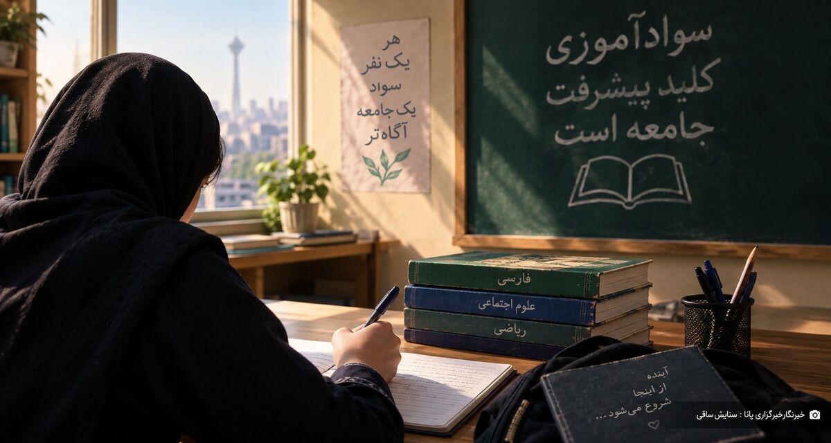 سوادآموزی؛ گامی مؤثر در مسیر رشد و آگاهی جامعه