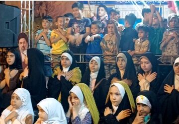 جشن عید مباهله در موکب‌های شیراز