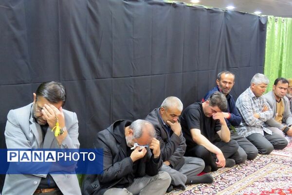 مراسم شهادت رئیس جمهور شهید سید ابراهیم رئیسی در شهر درق 