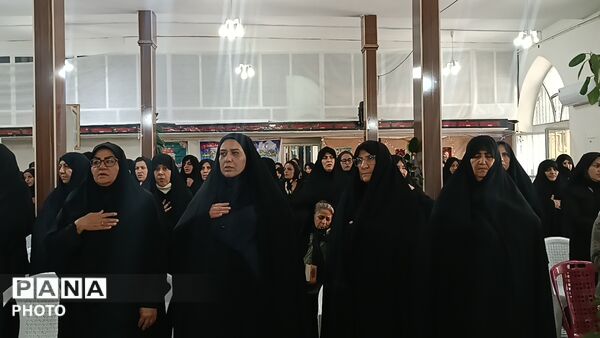 حضور دانش‌آموزان پیشتاز در مراسم ختم سرداران سرافراز شهرستان فارسان در میلاد امام رضا (ع)