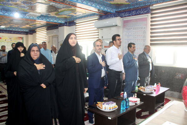 مراسم تجلیل از دانش‌آموزان ممتاز شاهد و ایثارگر شهرستان بوشهر