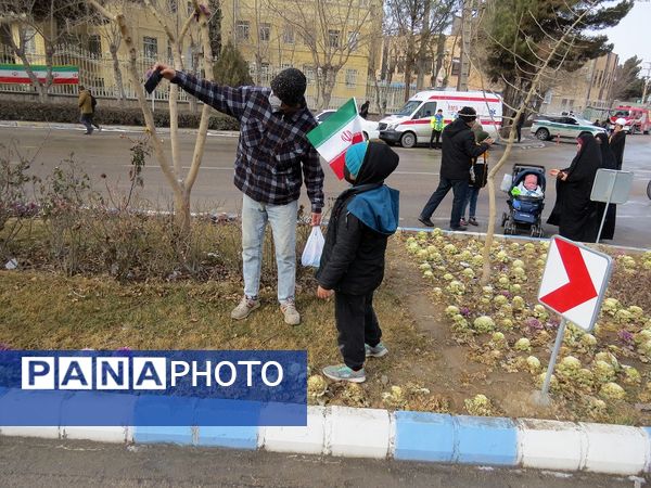 راهپیمایی باشکوه ۲۲ بهمن ماه شهرستان بجنورد 