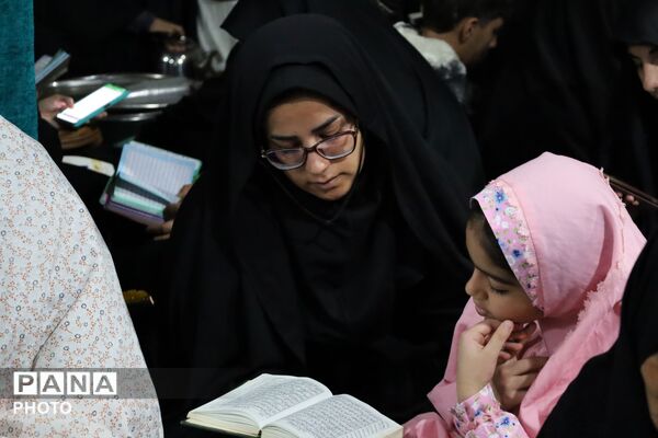 مراسم شب بیست و یکمین ماه مبارک رمضان در شهرستان بافت