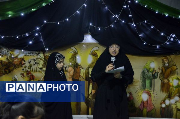 مراسم شب هشتم محرم در  هیئت فرهنگیان 