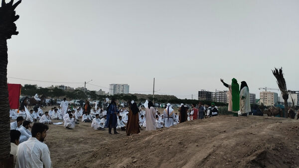 نمایش بازسازی واقعه غدیر در قم