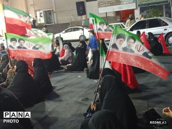 میناب در میدان شهدا، در پناه نور مجتبی(ع)