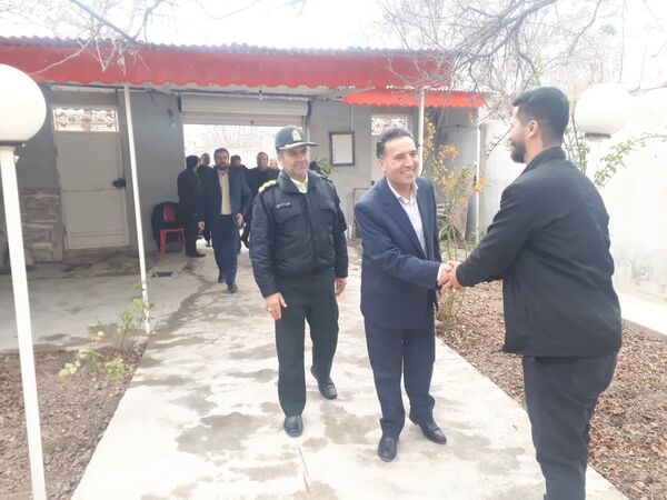 حضور سرپرست فرمانداری سملقان در خانه سالمندان این شهر
