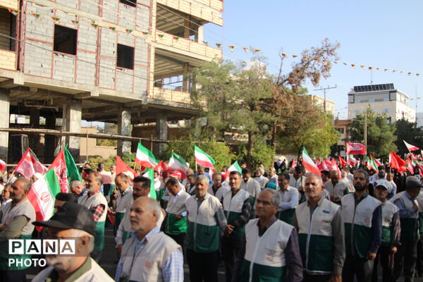 خادمیاران رضوی پای کار ایران