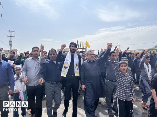 روز قدس در رودبار جنوب