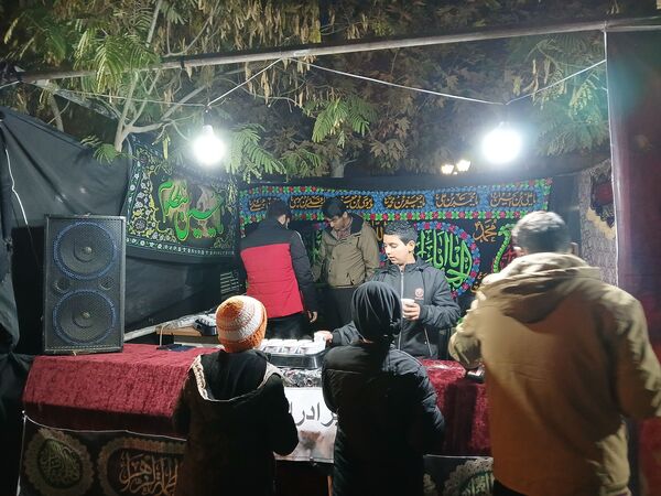 برپایی ایستگاه صلواتی توسط مسجد امام سجاد (ع) در شهرستان خلیل‌آباد 