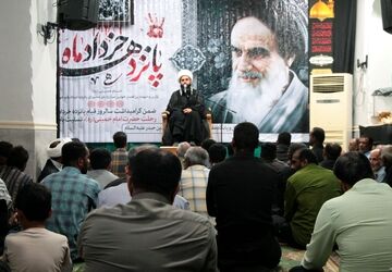 سالگرد ارتحال امام خمینی (ره) و قیام ۱۵ خرداد در رودان