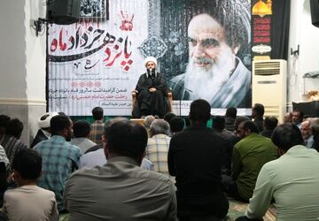سالگرد ارتحال امام خمینی (ره) و قیام ۱۵ خرداد در رودان