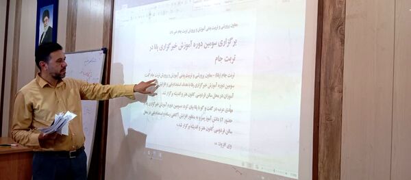 برگزاری کارگاه آموزش خبرگزاری پانا ویژه پسران در تربت جام