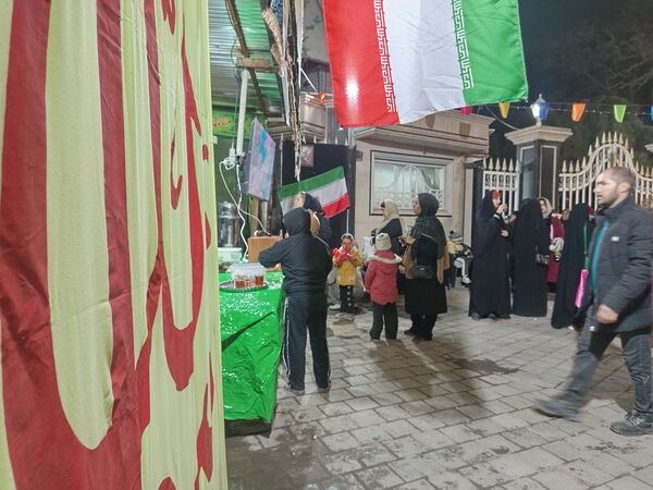 برپایی چایخانه جوانان مهدوی در نیشابور 