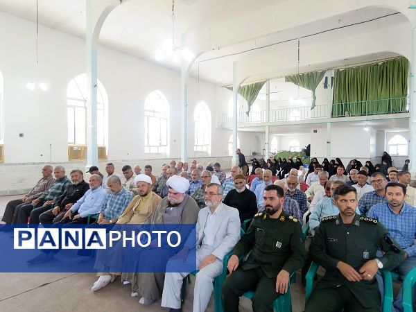 همایش سیاسی و بصیرتی بسیجیان شهر درق 