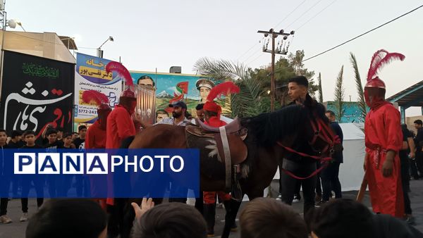 برپایی هیئت عزاداری بمناسبت عاشورای حسینی در شهرستان خلیل آباد