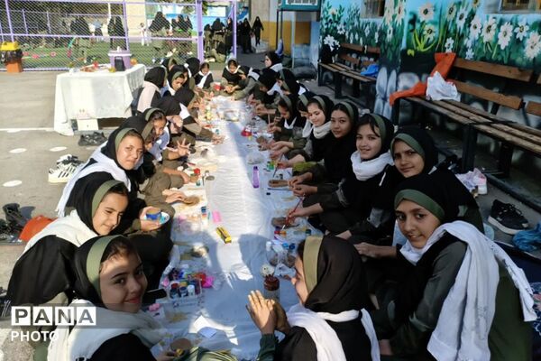  ایستگاه‌ نشاط و شادی در دبستان رضوان