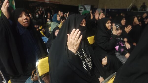 اجتماع عظیم فاطمیون در سالن شهدای شهرداری مشهد مقدس 