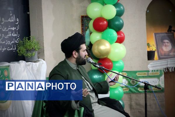 جشن باشکوه نیمه‌شعبان در امامزاده عبدالله (ع) روستای زیارت