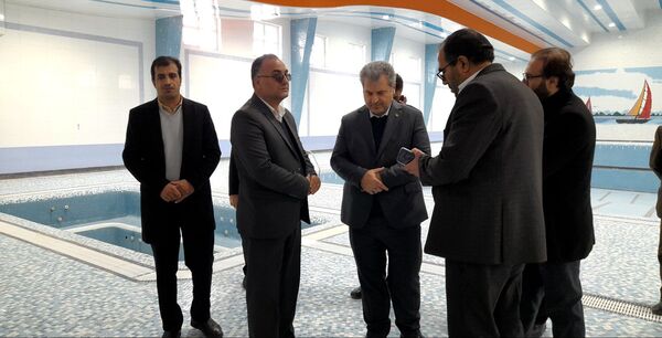 بازدید از  استخر دانش‌آموزی اسدآباد