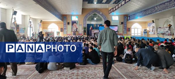 برگزاری همایش بزرگ بسیج در مصلی امام خامنه‌ای شیروان