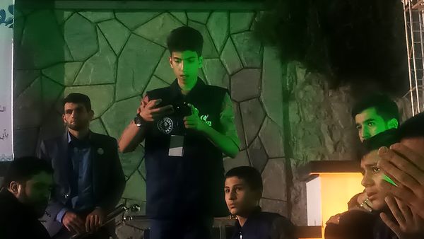 مراسم شب شهادت امام صادق(ع) در اردوی ملی پسران مسئله‌محور پانا